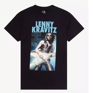 Lenny Kravitz Here To Love Tour Band T-Shirt Mens Size Medium UNISEX